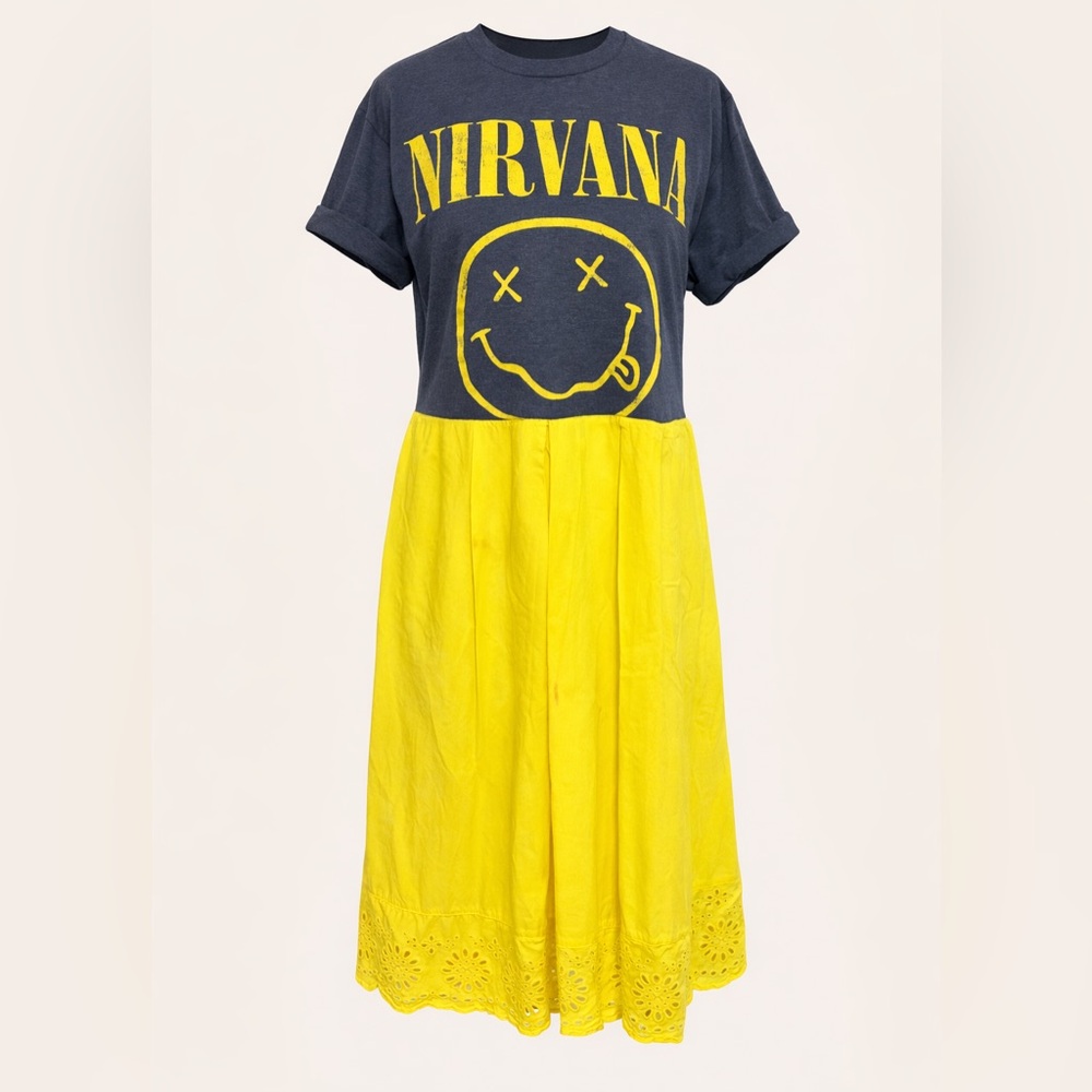 Nirvana Edition! Band Tee to mini! Repurposed. 🎸The Remix Collection 🥁